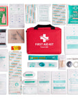 First Aid Kit Supplies for Home, Camping & Backpacking