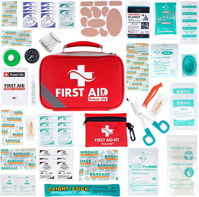 The Comprehensive 2-in-1 First Aid Kit For Any Situation (250 piece ...